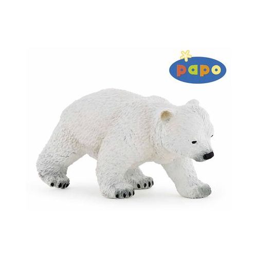 Papo 50145 - Wildtiere Gehendes Eisbärenjunges