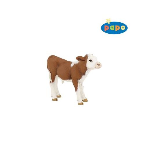 Papo 51134 - Bauernhoftiere - Simmentaler-Kalb