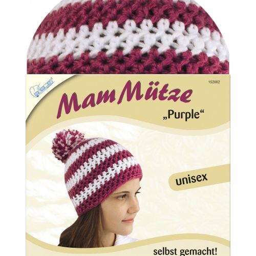 Bastelset MamMütze - Purple - 2