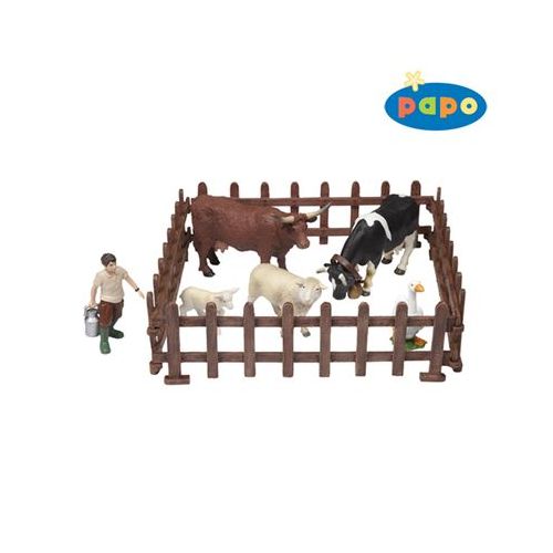 Papo 39215 - Figuren - Zaun-Set