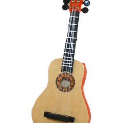 Gitarre 6 saitig hell - 13x5cm