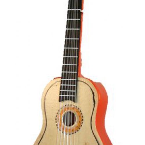 Gitarre 6 saitig hell -  20 x 7,5 cm