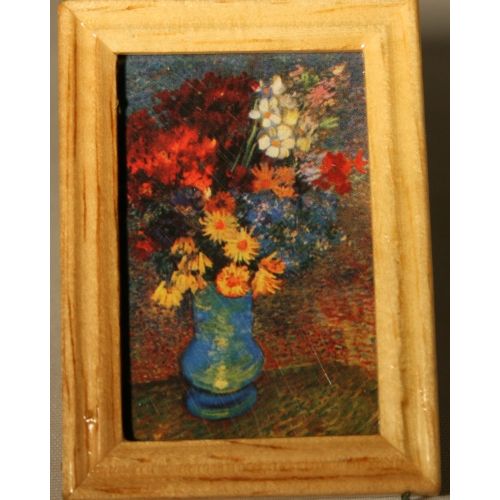 Bild gerahmt 4x5cm - Blumenstraußvon VanGogh