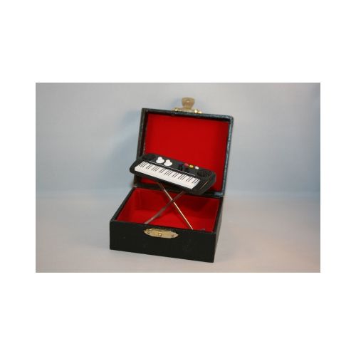 E-Piano - Keyboard - schwarz mit Koffer - 2