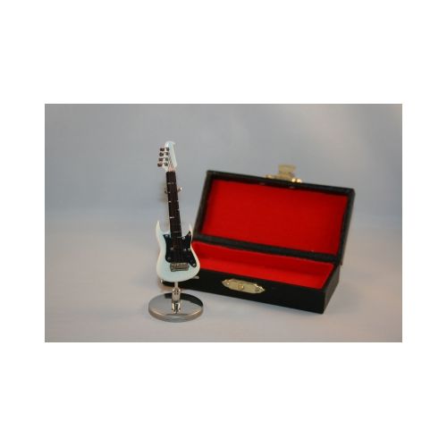 E-Gitarre 8cm weiß mit Koffer - 2