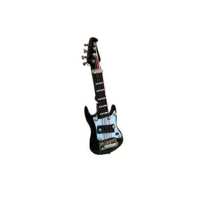 E-Gitarre mit Koffer - 6 cm schwarz - 2