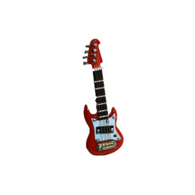 E-Gitarre mit Koffer - 6 cm rot - 2