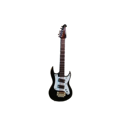 E-Gitarre 12cm schwarz mit Koffer - 2