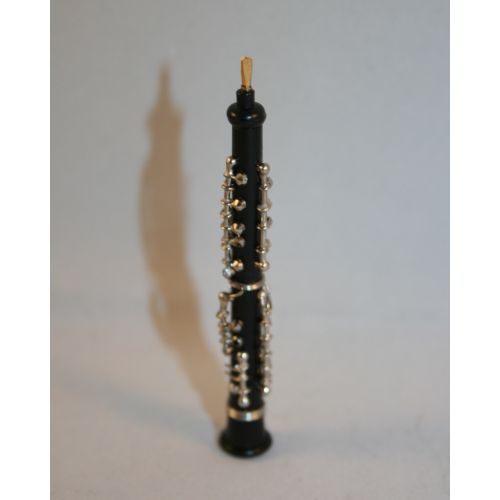 Oboe schwarz mit Koffer 1:10 - 7,7cm - 3