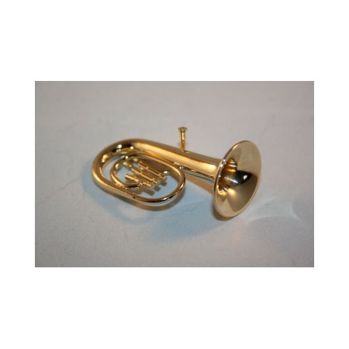 Tenorhorn aus Messing 5 cm mit Koffer - 2
