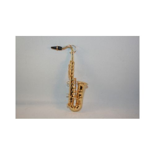 Tenorsaxophon - Saxophon aus Messing 1:8 - 13cm mit Koffer - 2