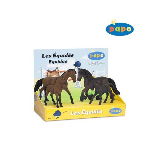 Papo 80200 - Geschenkbox - Präsentkasten Pferdewelt I
