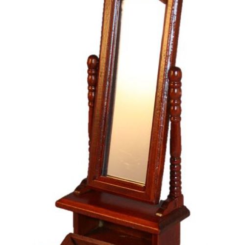 Standspiegel 13.5cm Mahagoni - 2