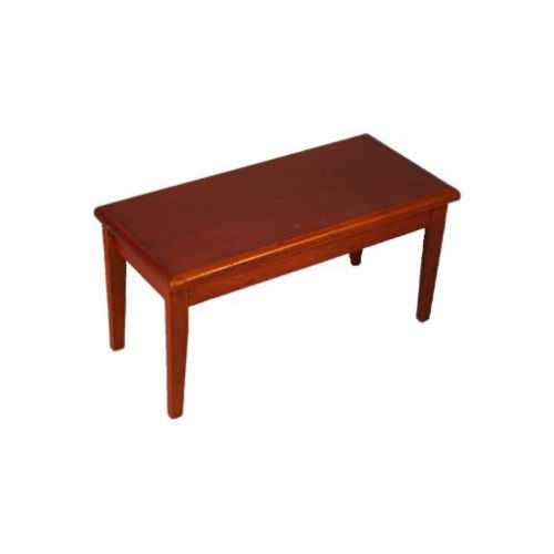 Esstisch 14x6,5cm Holz Mahagoni 1:12