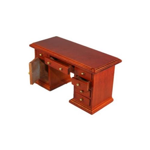 Schreibtisch Holz mahagony - 2