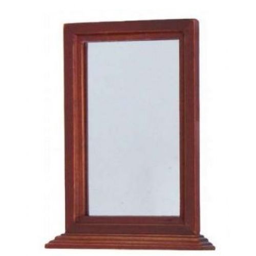 Spiegel mahagoni 8 x 6 cm