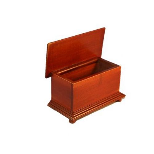 Truhe Holz mahagony - 2