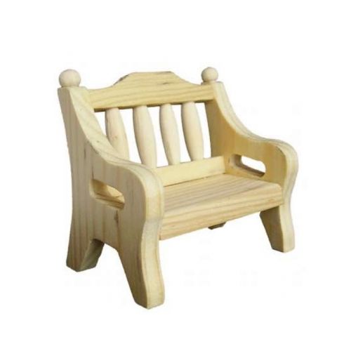 Bank 7cm Holz natur