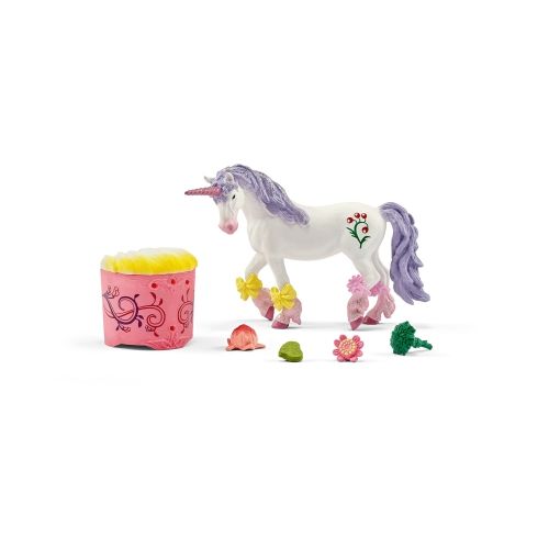 Schleich - 42173 - Pflege-und Futterset Einhorn und Pegasus - 2