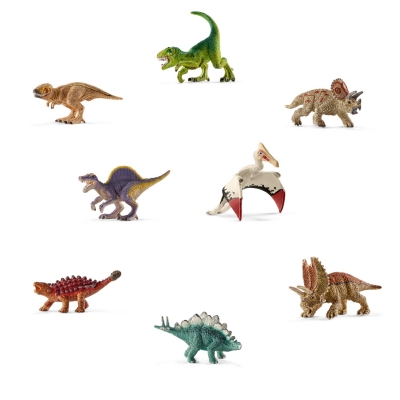 Schleich - Dinosaurier - Set Mini Dinos Neuheiten 2015 14532 - 14539