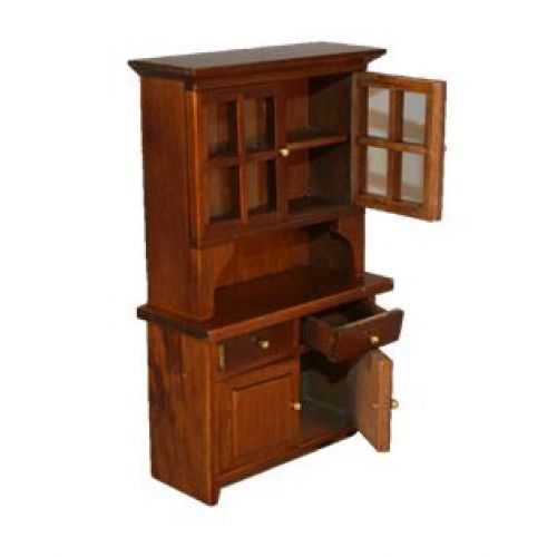 Esszimmer Büffet Holz antikbraun 1:12 - 2