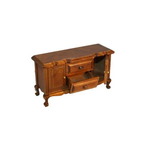 Esszimmer Sideboard Holz antikbraun 1:12 - 2