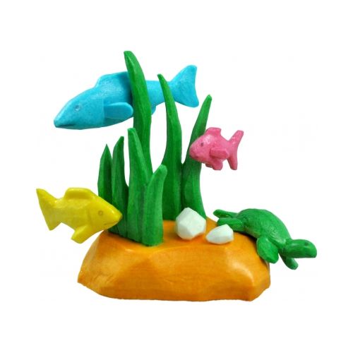 Pomm Schnitz Großer Karton: Set Kartoffelholz - 5