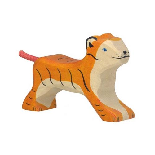 Tiger, klein, laufend