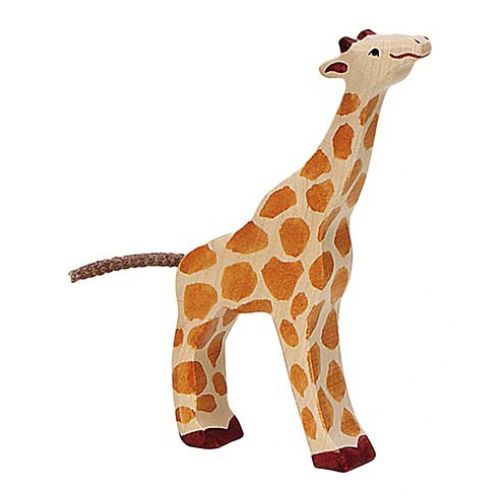 Giraffe, klein, fressend