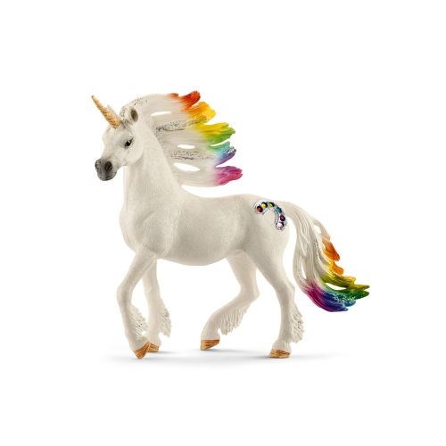 Schleich - 70523 - Regenbogeneinhorn, Hengst