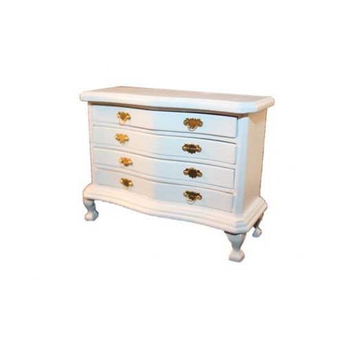 Schubladen Kommode Holz Weiß