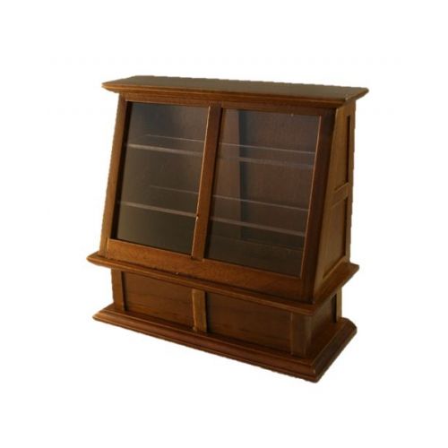 Vitrine Antikbraun