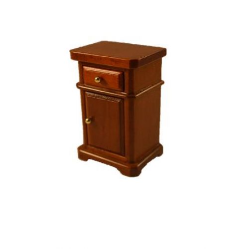 Nachttisch mittelbraun 4x3,5x6 cm