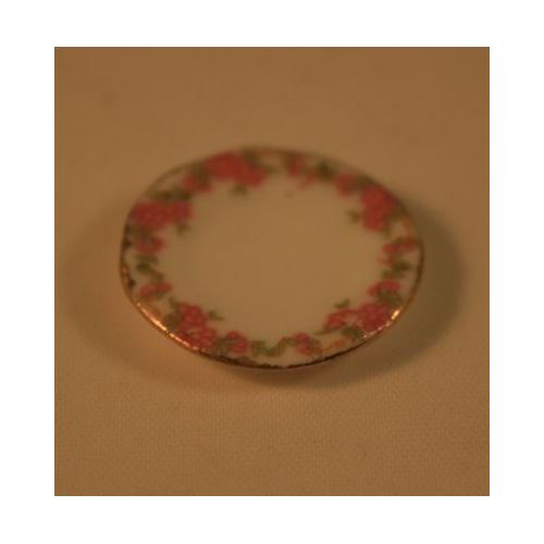 Untertasse mit Rosendesign 2cm