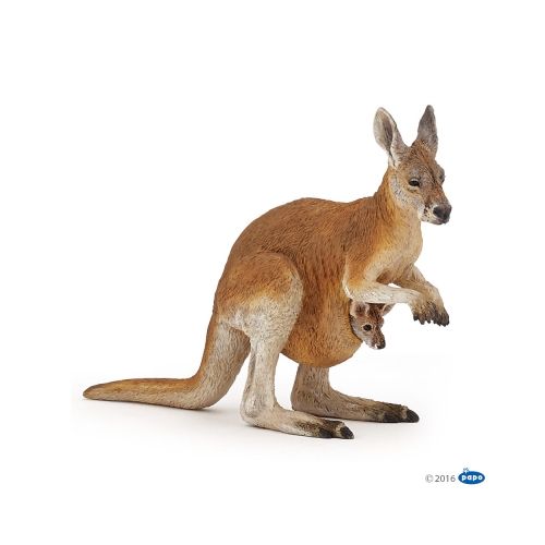 Papo 50188 - Känguru mit Baby