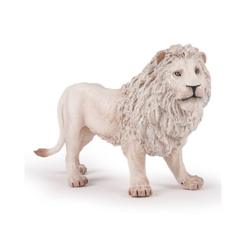 Papo 50185 - Großer  weißer Löwe