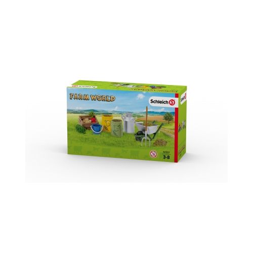Schleich - 42301 - Fütterung der Bauernhoftiere