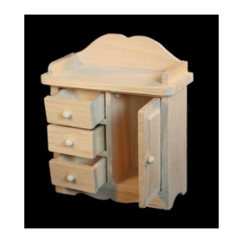 Wickelkommode Wickeltisch Holz natur - 2