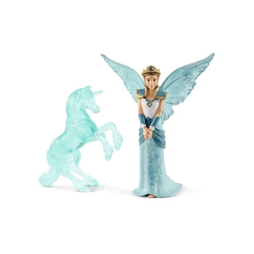 Schleich - 70587 - MOVIE Eyela mit Einhorn Eisskulptur