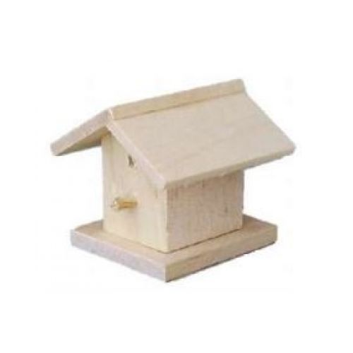 Vogelhaus aus Holz 30mm - 2
