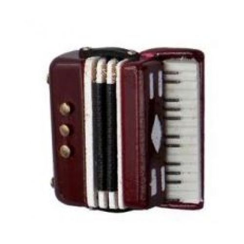 Akkordeon 3cm rot, unbeweglich