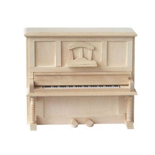 Klavier Holz natur mit Deckel