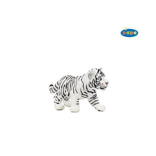 Papo 50048 - Wildtiere - Tigerjunges. weiss