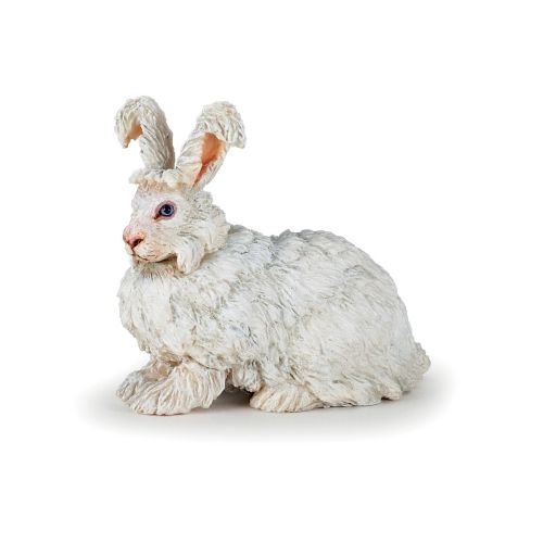 Papo 51172 - Bauernhoftiere - Angorakaninchen