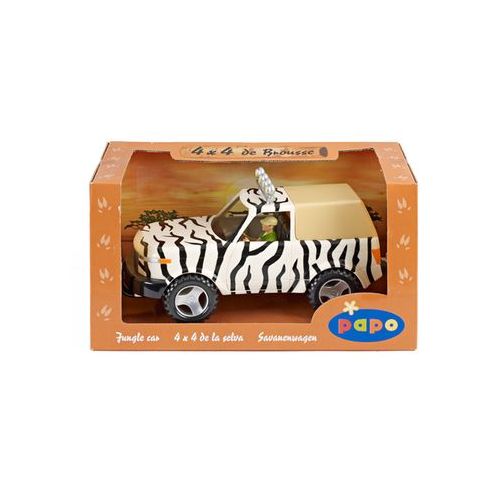 Papo 39238 - Figuren - Savannen-Wagen mit Fahrer
