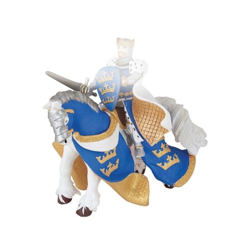 Papo 39952 - Fantasy - König Arthurs Pferd blau