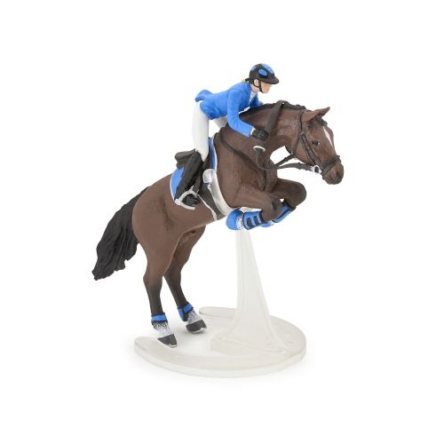 Papo 51560 - Pferdewelt - Springpferd und Reiterin - 2