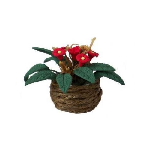 Blumen in Korb (verschiedene Farben)