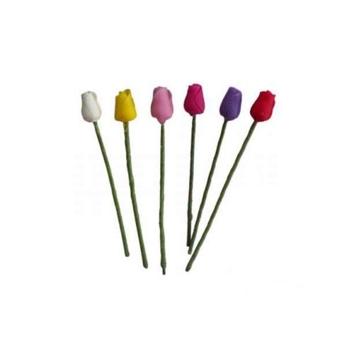 12er Set Tulpenblüten 4 cm