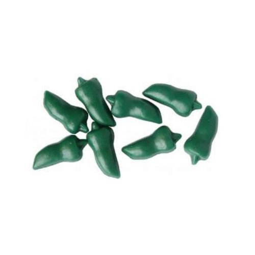 24er Set Paprika grün 1,5 cm